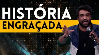 Alorino Jr faz apresentação de stand up no Faustão