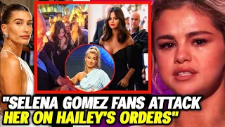 OMG HAILEY OR NOT??  Selena Gomez ATTACKED By Fan On RED CARPET At Cannes Film  Hailey MAIN SUSPEC