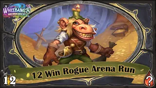 Excavating All The Way to 12 Wins! Rogue Hearthstone Arena Run