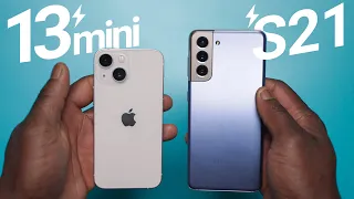 iPhone 13 Mini vs Galaxy S21 | ULTIMATE Charging Test