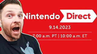 Nintendo Direct 9.14.2023 REACTIONS featuring @AbdallahSmash