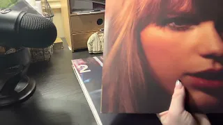 taylor swift ‘midnights’ vinyl unboxing asmr