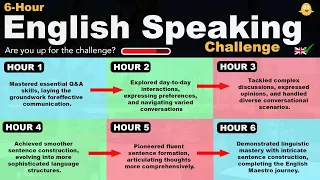 The 6-Hour English Speaking Challenge!