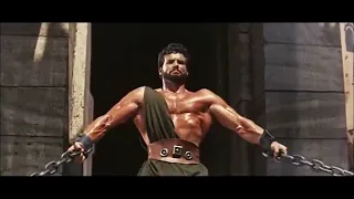 Hercules with Steve Reeves, 1958 movie - final scene