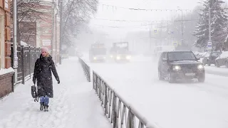 Морозы до минус 40 и скользкие дороги. Аномальные холода сковали Центральную Россию