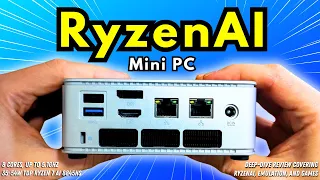 This RYZEN Mini PC Does EVERYTHING, AND Has AI (with ryzenai-sw) [GMKtec NucBox K8 REVIEW]