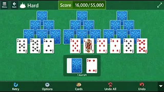 Microsoft Solitaire Collection: TriPeaks - Hard - September 6, 2022