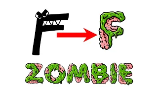 Alphabet Lore But It Is Zombie Version ( All Version A - Z )