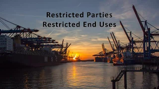 Restricted Party Screening And Restricted End Uses