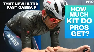 Are Castelli changing the game again? The new GabbaR jacket and how much clothing does a pro get?