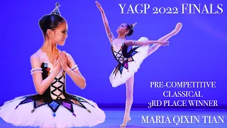 BALLET - YAGP 2022 Final Bronze Medalist - Maria Qixin Tian - Age 11 - Harlequinade