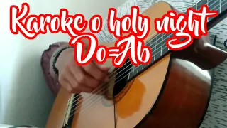 Karoke O holy night|| Christmas song| cover. (do=Ab)