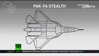 RT - T-50 Pak Fa Stealth Fighter Has RCS Of Tennis Ball With Passive Stealth Technology [1080p]