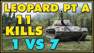 World of Tanks | Leopard PT A - 11 Kills - 8.4K Damage