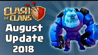 New Troop ICE GOLEM 6th anniversary CLASH OF CLANS