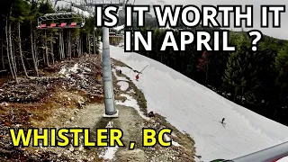 What Can You Expect In April In Whistler BC?