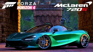 McLaren 720s Spider - Forza Horizon 4 | Logitech g29 gameplay