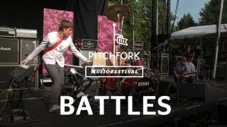 Battles Perform "Futura" at Pitchfork Music Festival 2011