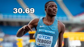 The New WORLD’S FASTEST MAN || Letsile Tebogo 300m (30.69) WR,NR