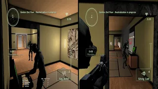 Splinter Cell Chaos Theory Spies vs Mercs - Duo Screen With Covert - Enhanced Club House