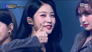 EVERGLOW - FIRST | 210617 Mnet M! Countdown E714 [FHD 60FPS]