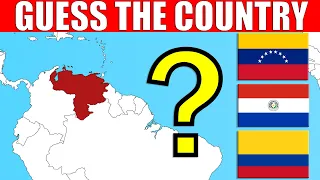 Guess The Country on The Map – HARD LEVEL | Geography Quiz Challenge