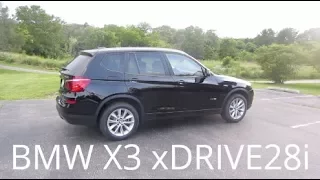 2017 BMW X3 xDRIVE28i | Full Enterprise Rental Car Review