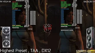AMD RX VEGA 64 Sapphire Nitro VS RADEON VII Comparison | i7 8700K 5.2GHz