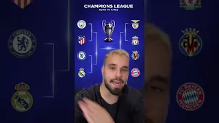 VEJA O SORTEIO DAS QUARTAS DA CHAMPIONS LEAGUE! - TEM JOGÃO