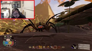 Dude with arachnophobia plays GROUNDED