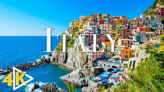 Italy 4K - Soundtrack & Scenic Relaxation Landscapes With Epic Cinematic Music - 4K Video Ultra HD