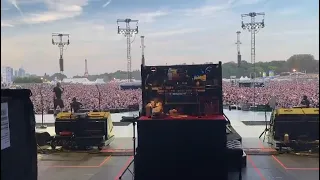 view from stage - Rolling Stones paris 2022