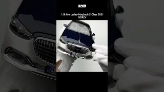 Mercedes Maybach S Class 2021 / 1:18 NOREV car model / amr unboxing