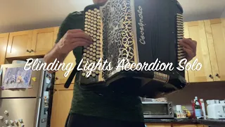 "Blinding Lights" - The Weeknd III ACCORDION SOLO VERSION #accordion #Solo
