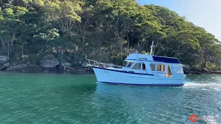 Island Gypsy 36 'Ola' Cruising Sydney's Pittwater - For Sale With Flagstaff Marine.