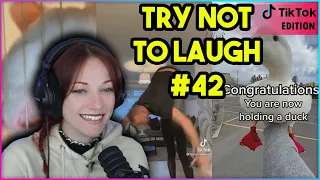 TRY NOT TO LAUGH CHALLENGE #42 (TikTok Edition) | Kruz Reacts