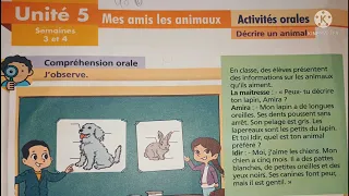 mes amis les animaux : décrire un animal/page 66/le chemin des lettres/2AEP