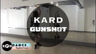 KARD "Gunshot" Dance Tutorial (Chorus)