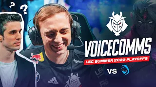 Dylan we have to go Varus | LEC 2022 Summer Playoffs Voicecomms