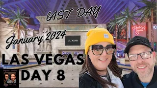 Las Vegas vlog January 2024 Day 8 | Black Bear | Luxor | Rhythm & Riffs