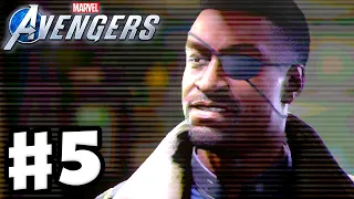 Nick Fury! Missing Links! - Marvel's Avengers - Gameplay Walkthrough Part 5 (PS4)