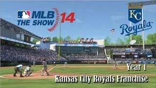 MLB 14 The Show PS4 Kansas City Royals Franchise (Y1,G12): World Series Game 7: Royals vs Dodgers