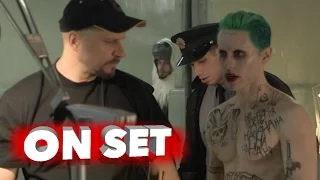 Suicide Squad: Behind the Scenes Movie Broll of Jared Leto "The Joker" | ScreenSlam