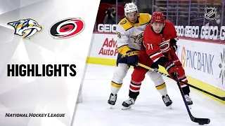 Predators @ Hurricanes 4/17/21 | NHL Highlights