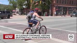 Moab ready for weekend of visitors following last Saturday’s flood