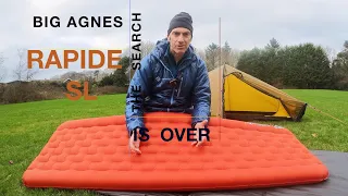 The Search Is Over - I found The Perfect Sleeping Pad | The Big Agnes Rapide SL Insulated