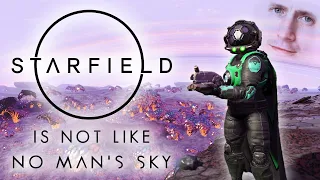 Starfield is not like No Man's Sky