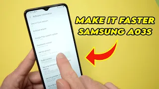 How to Make Your Samsung Galaxy A03S Faster - Fix Lag