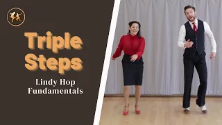 Lindy Hop Fundaments | Michael & Evita teachTriple Steps