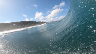 RAW Bodyboard POV at Pipeline, Hawaii